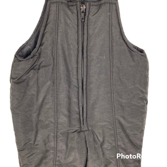Northern Spirit Snow Pants Bib Adjustable Zip Up Sledding Black Kids 3X - Picture 5 of 10